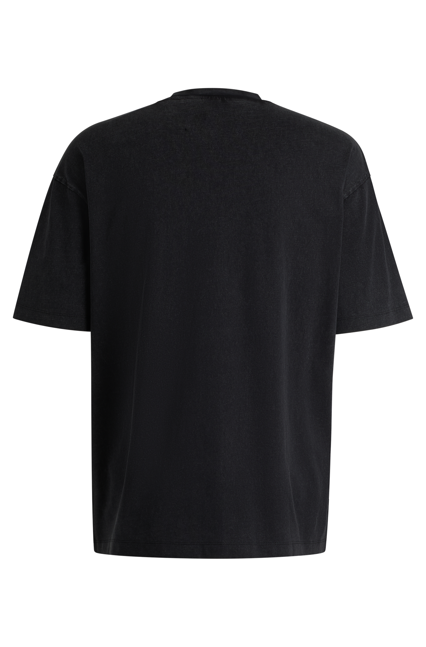 T-shirt nera lavata da uomo Hugo Boss Fanwear del team RB F1 di Visa Cash App