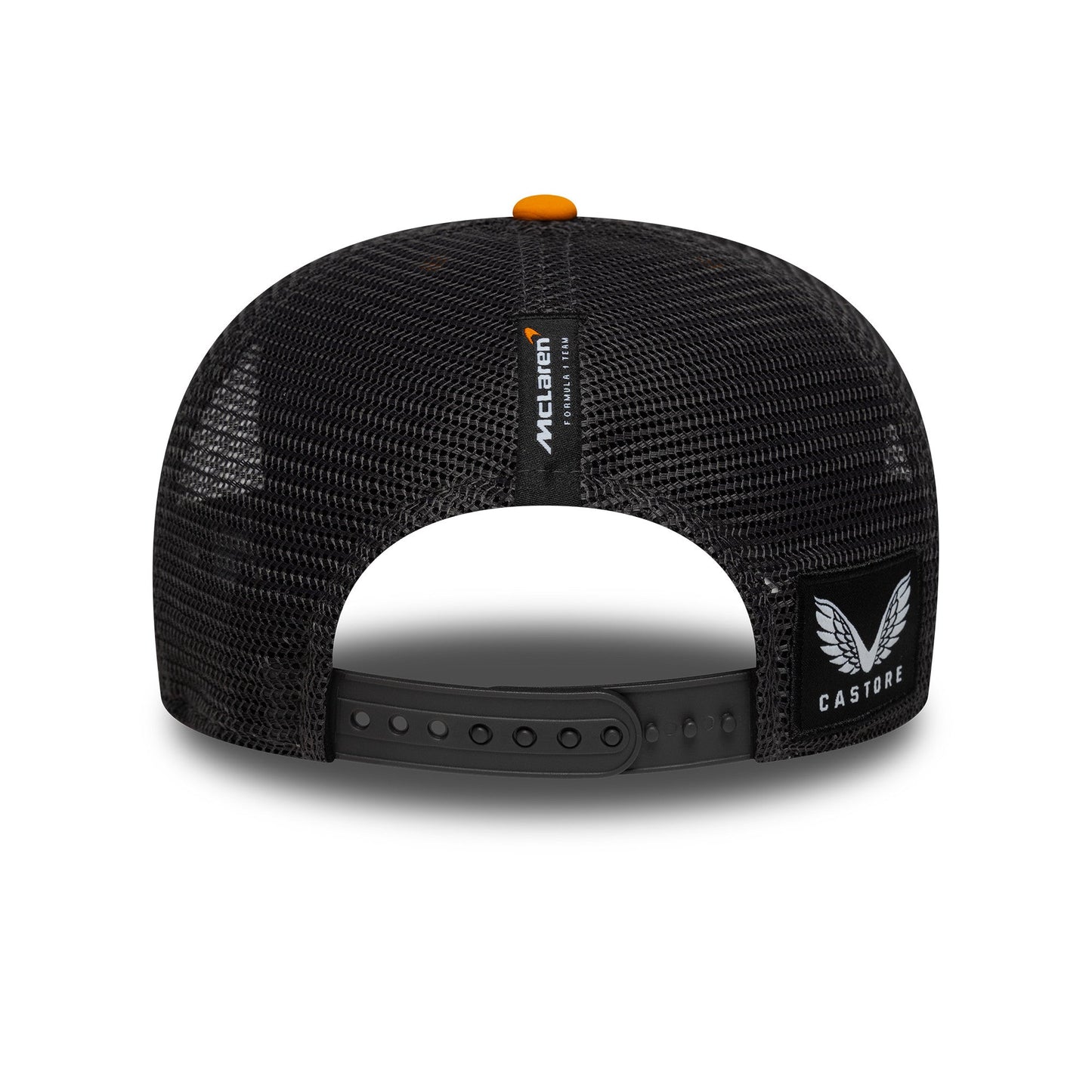 Cappellino unisex McLaren F1 Team New Era 9Seventy Stretch Snap Arancione 2025