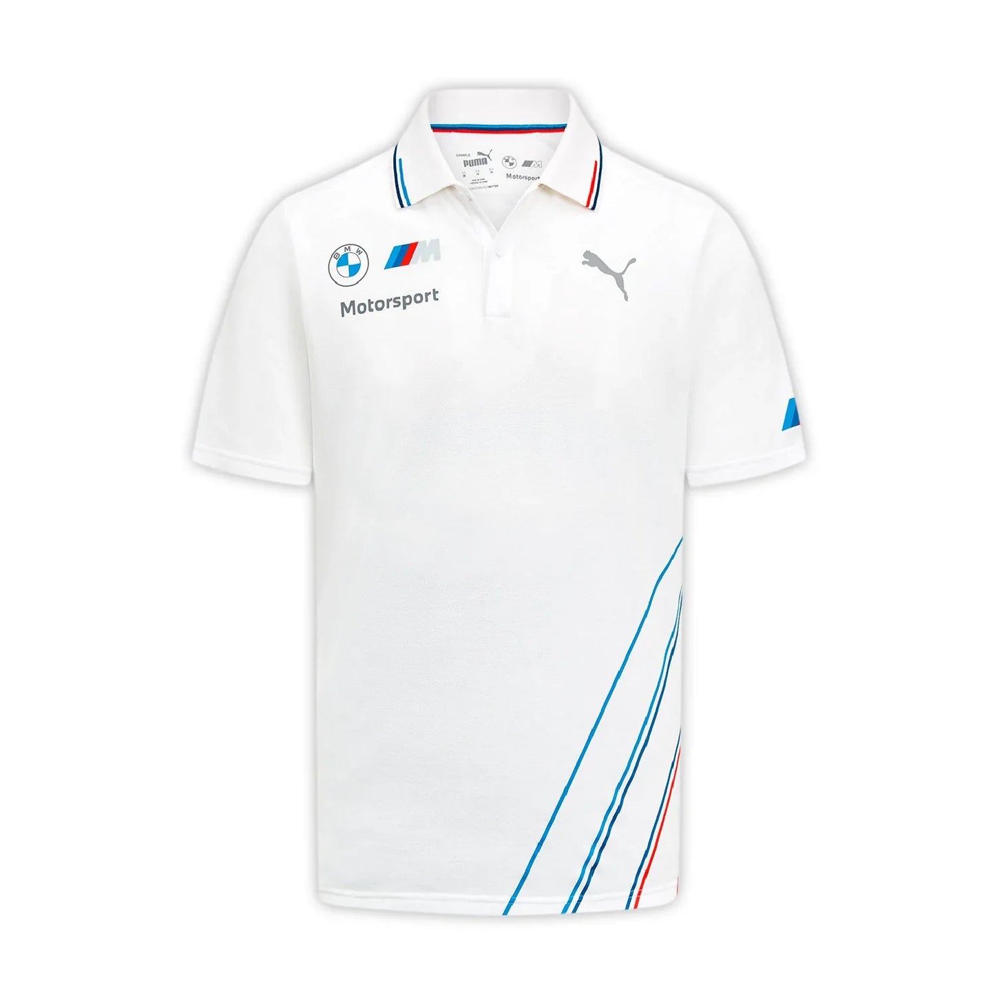 BMW Motorsport Formula E Team Mens White/Grey Polo