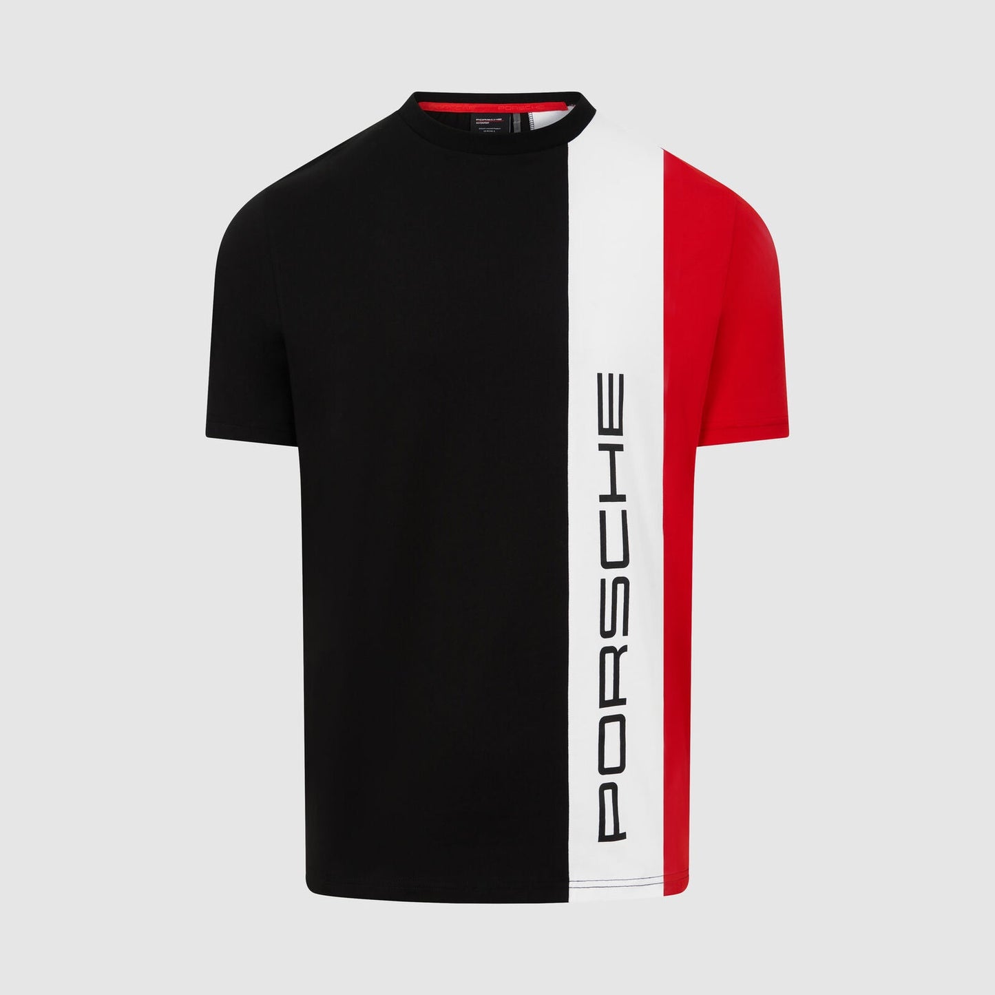 Porsche Motorsport Formula E Team Mens Stip Black T-shirt