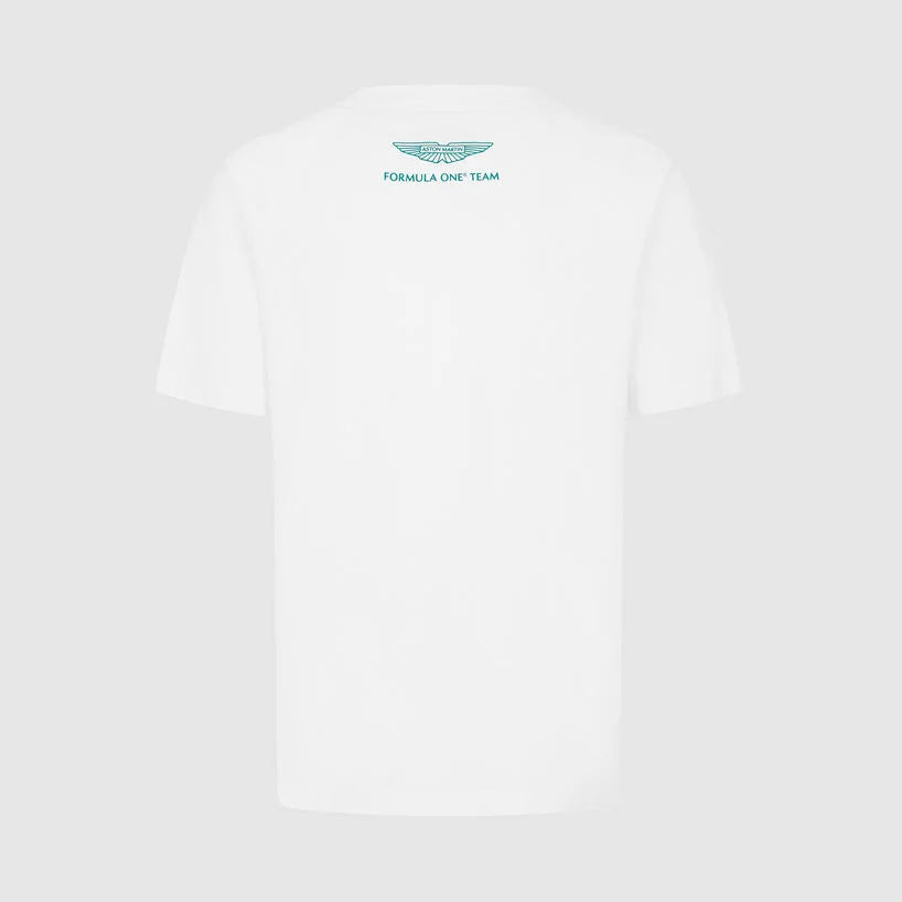 Aston Martin F1 Team Mens Logo White T-shirt