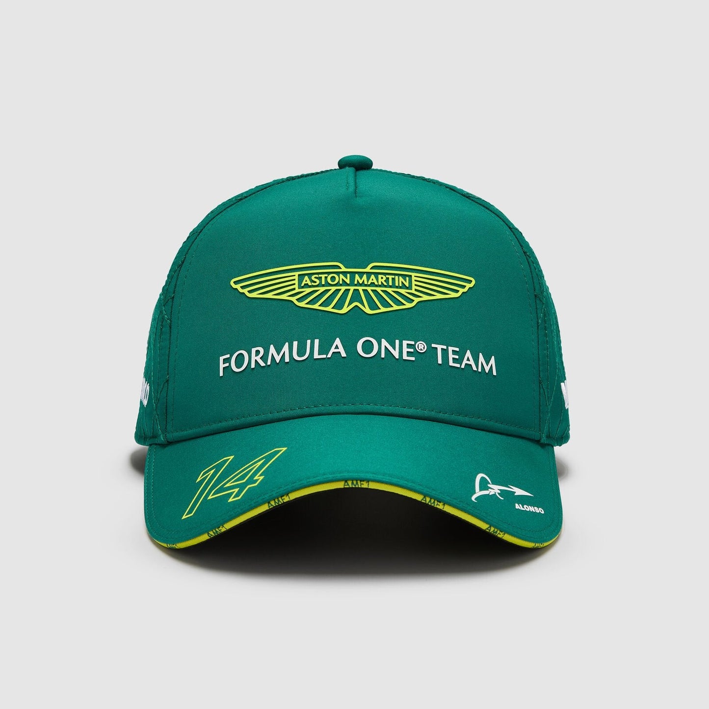 Cappello unisex Aston Martin F1 Team Pilota Fernando Alfonso Verde 2024