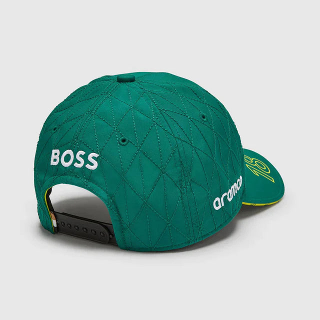 Aston Martin F1 Team Unisex Driver Lance Stroll Cappello Verde 2024
