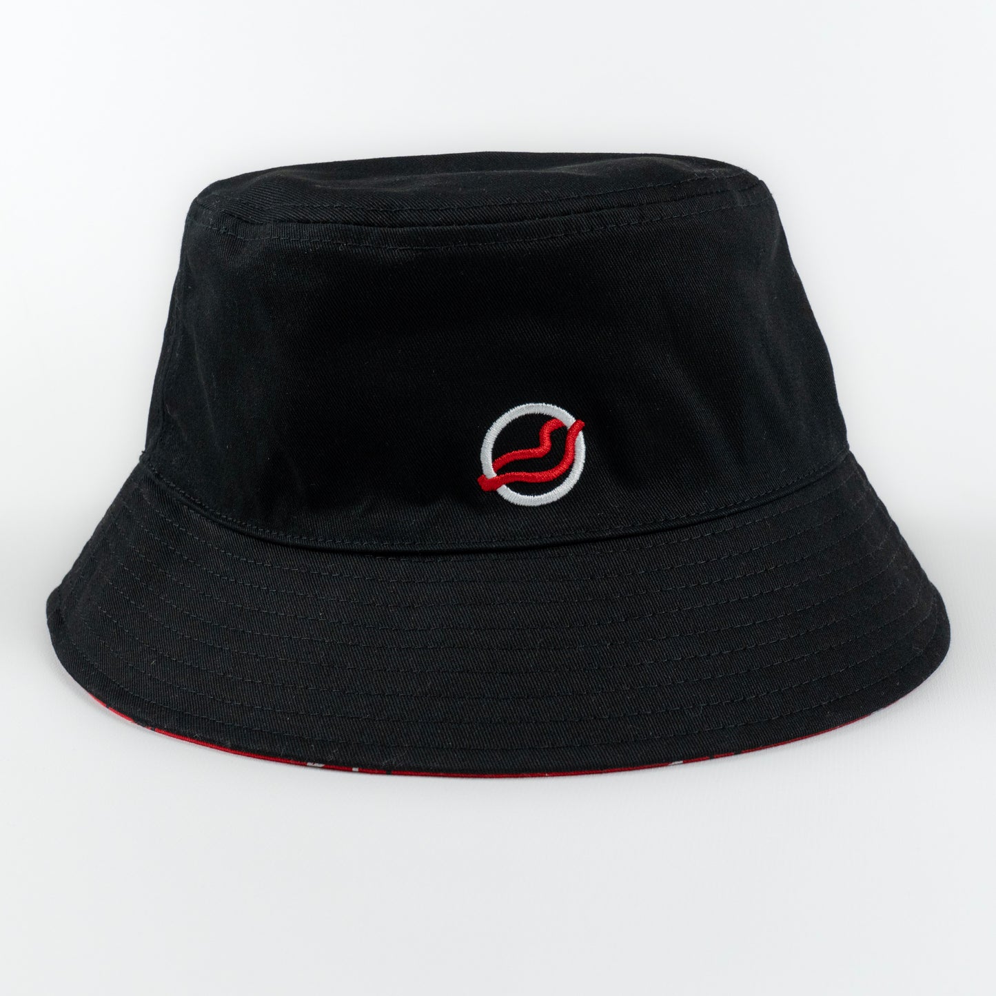 Imola Circuit Logo Unisex Reversible Black/Red Bucket Hat