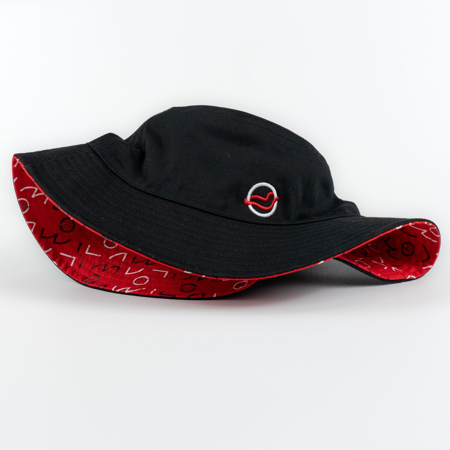 Imola Circuit Logo Unisex Reversible Black/Red Bucket Hat