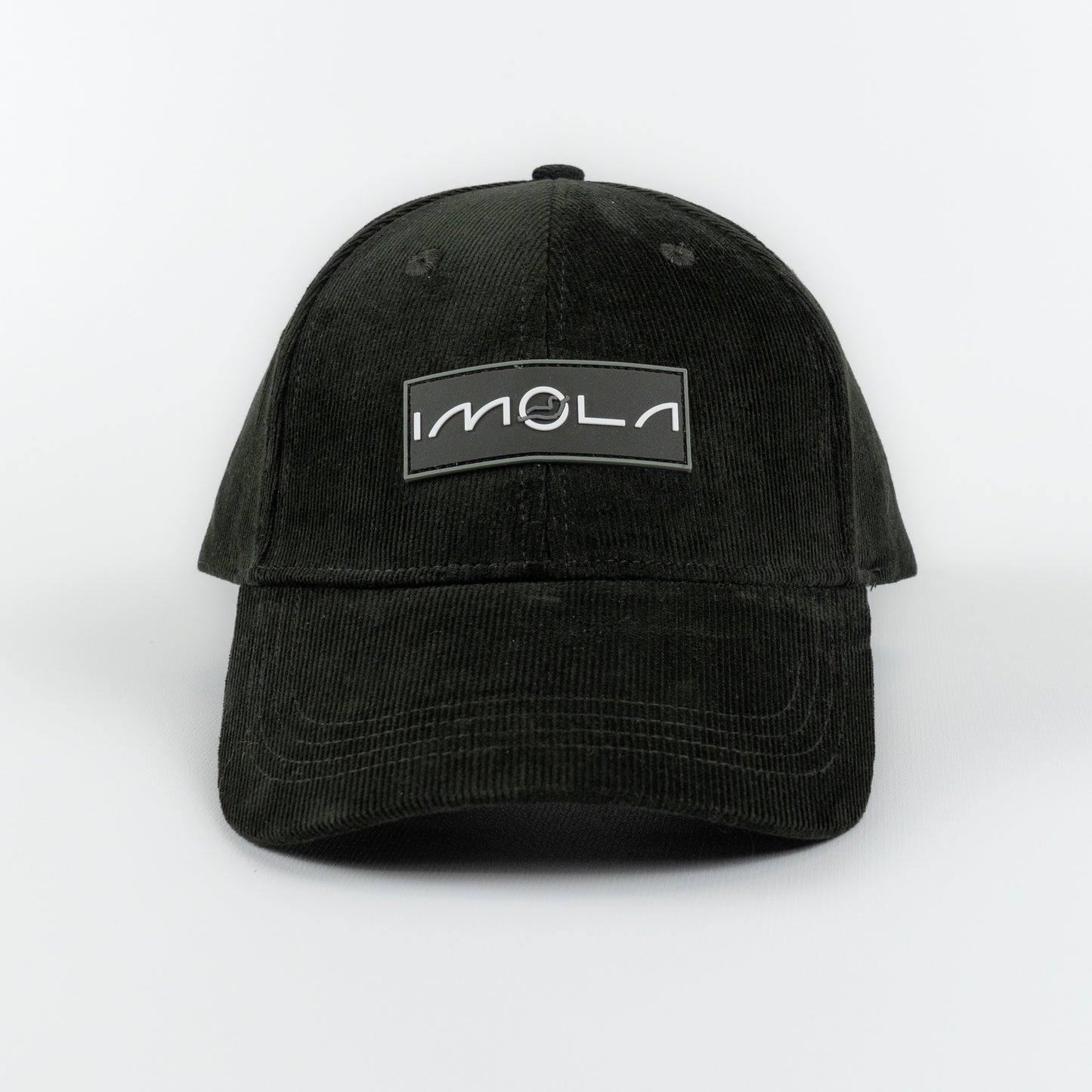 Imola Circuit Logo Rubber Patch Unisex Black Hat