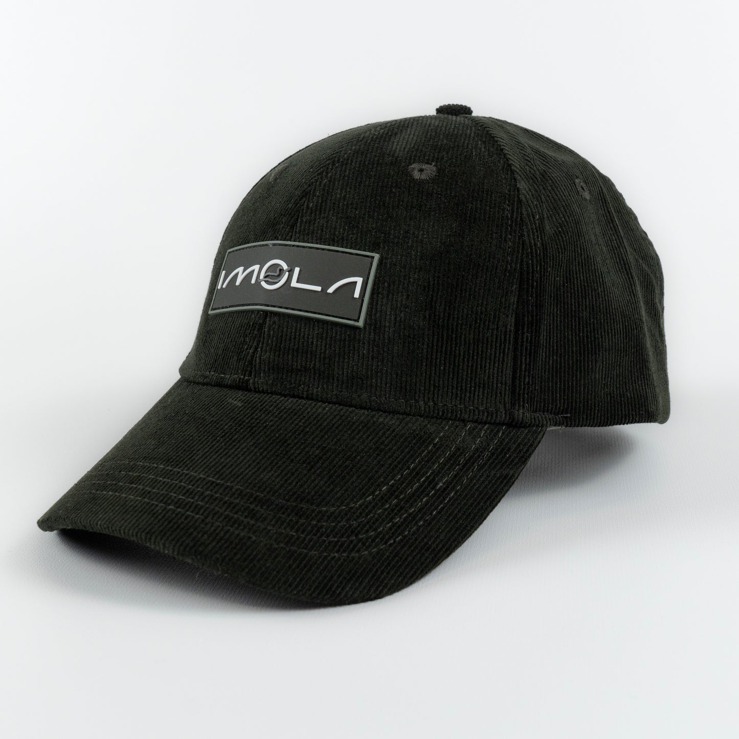 Imola Circuit Logo Rubber Patch Unisex Black Hat