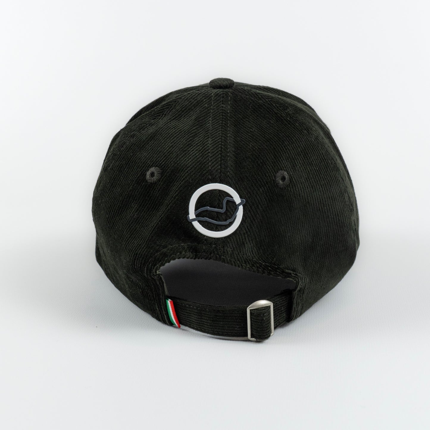 Imola Circuit Logo Rubber Patch Unisex Black Hat