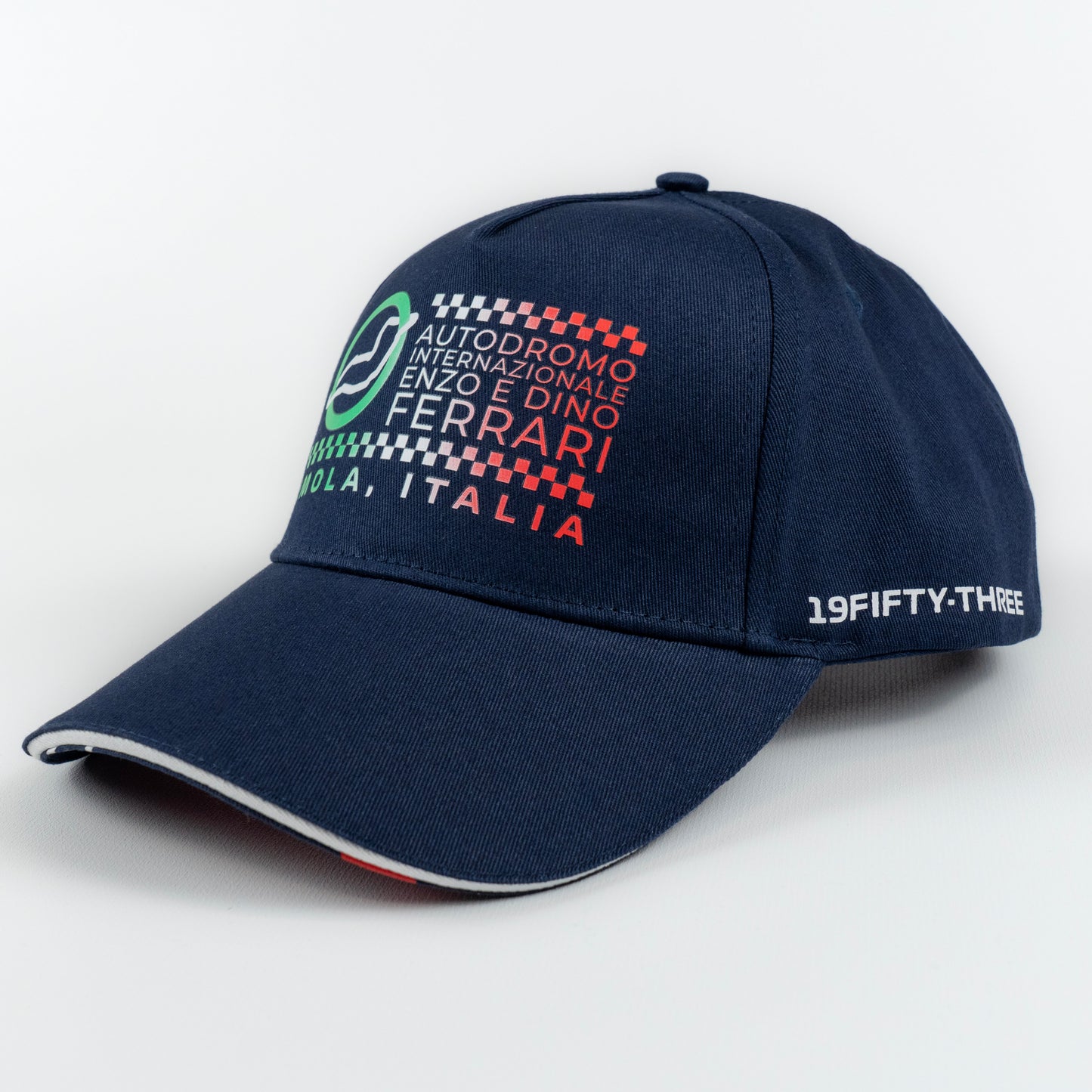 Imola Circuit Unisex Autodromo Enzo e Dino Ferrari Navy Hat