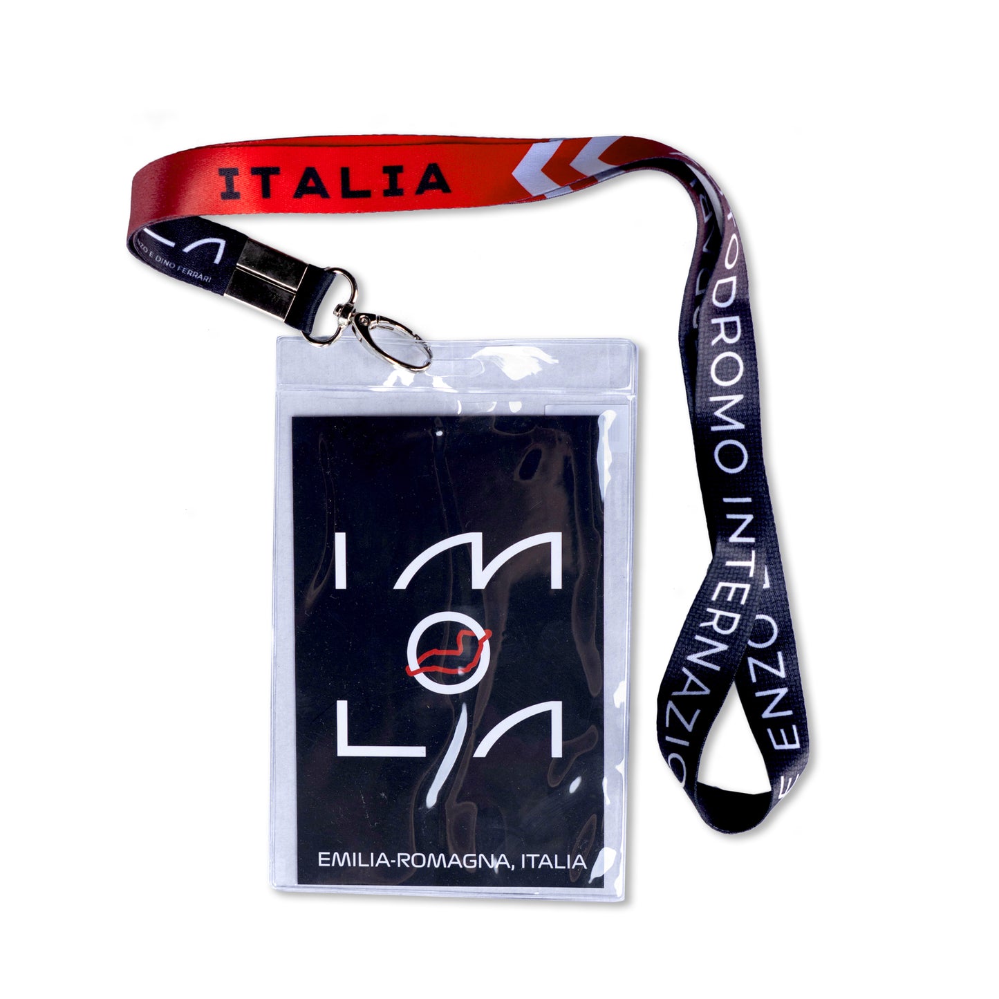 Imola Circuit Black Lanyard