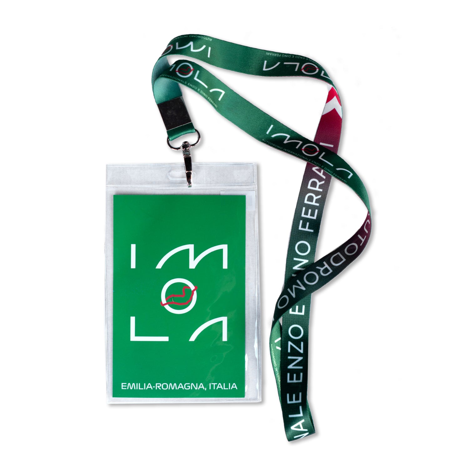 Imola Circuit Green Lanyard