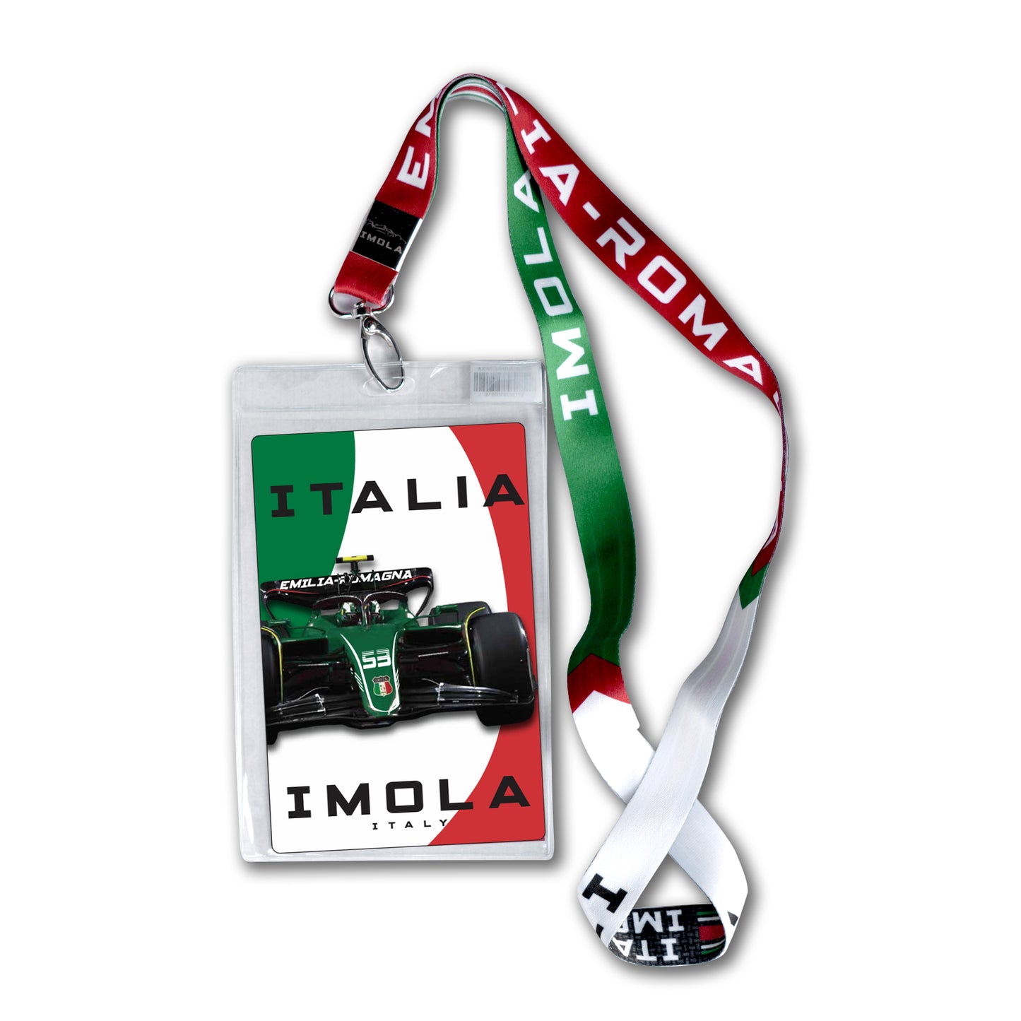 Imola Circuit World Italy Multicolor Lanyard