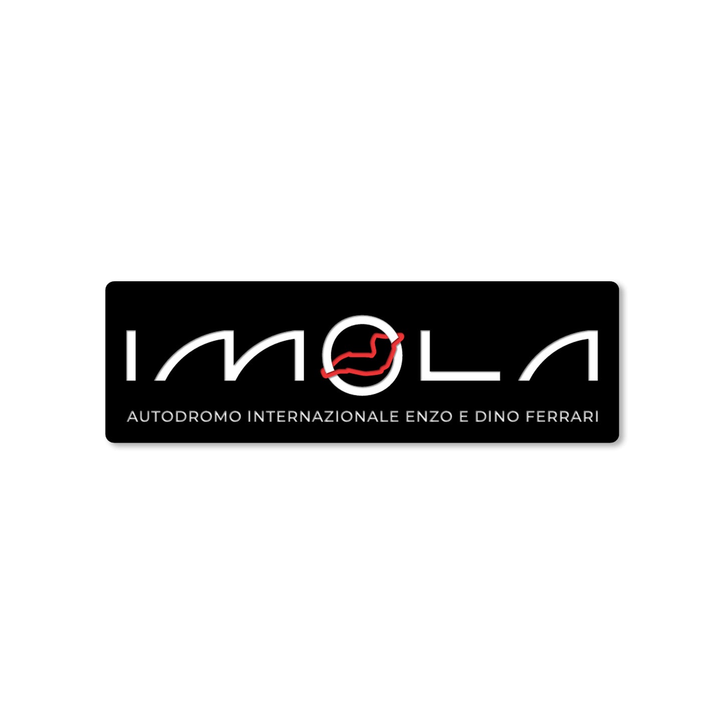 Imola Circuit Logo Black Pin