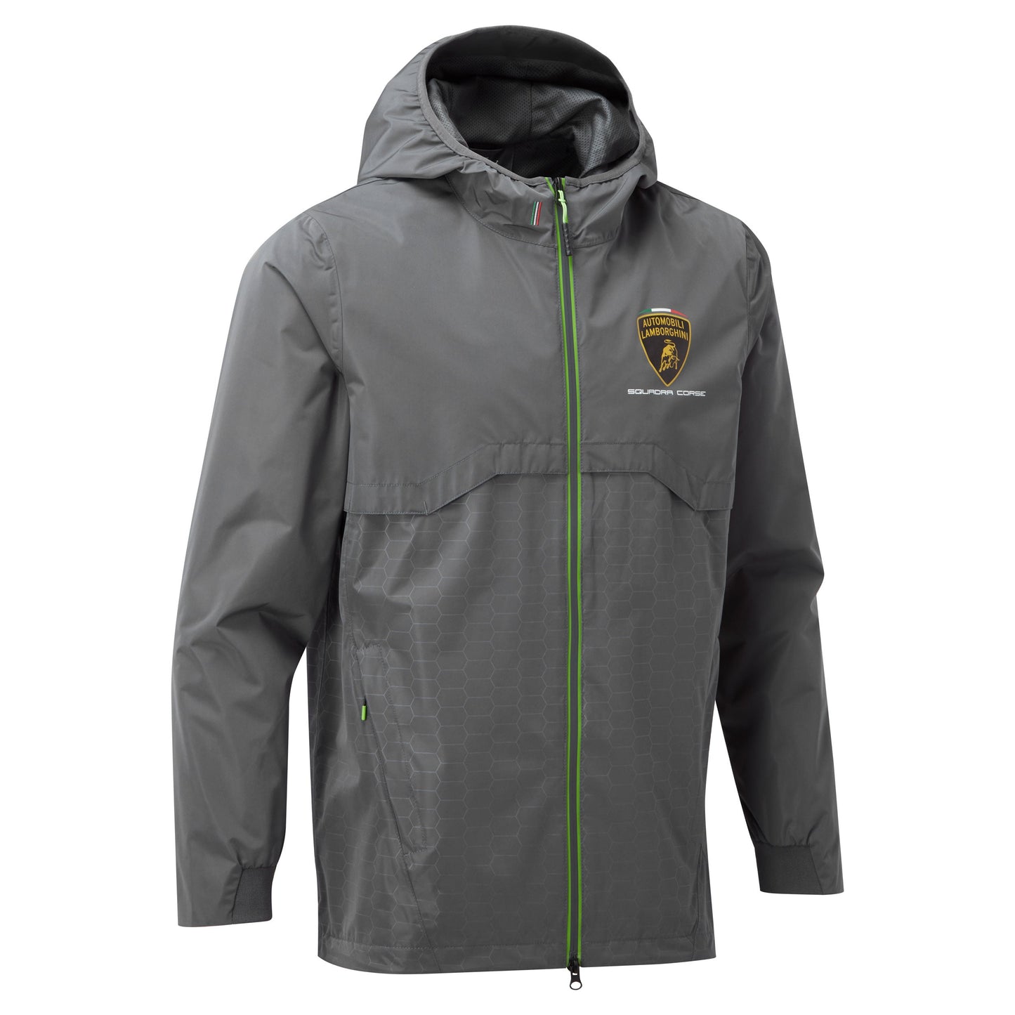 Automobili Lamborghini Squadra Corse Grey Lightweight Jacket