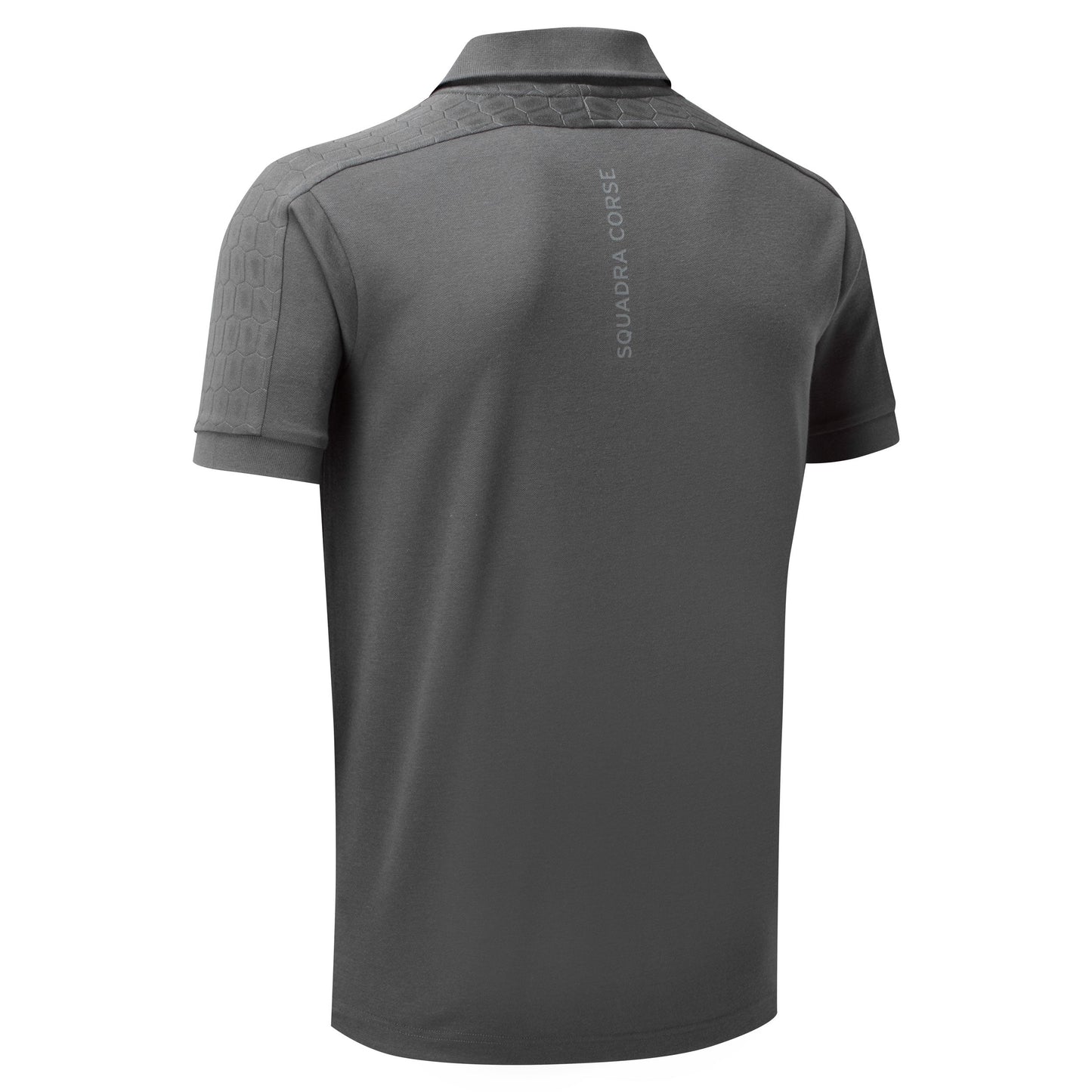 Automobili Lamborghini Grey Men's Travel Polo Shirt