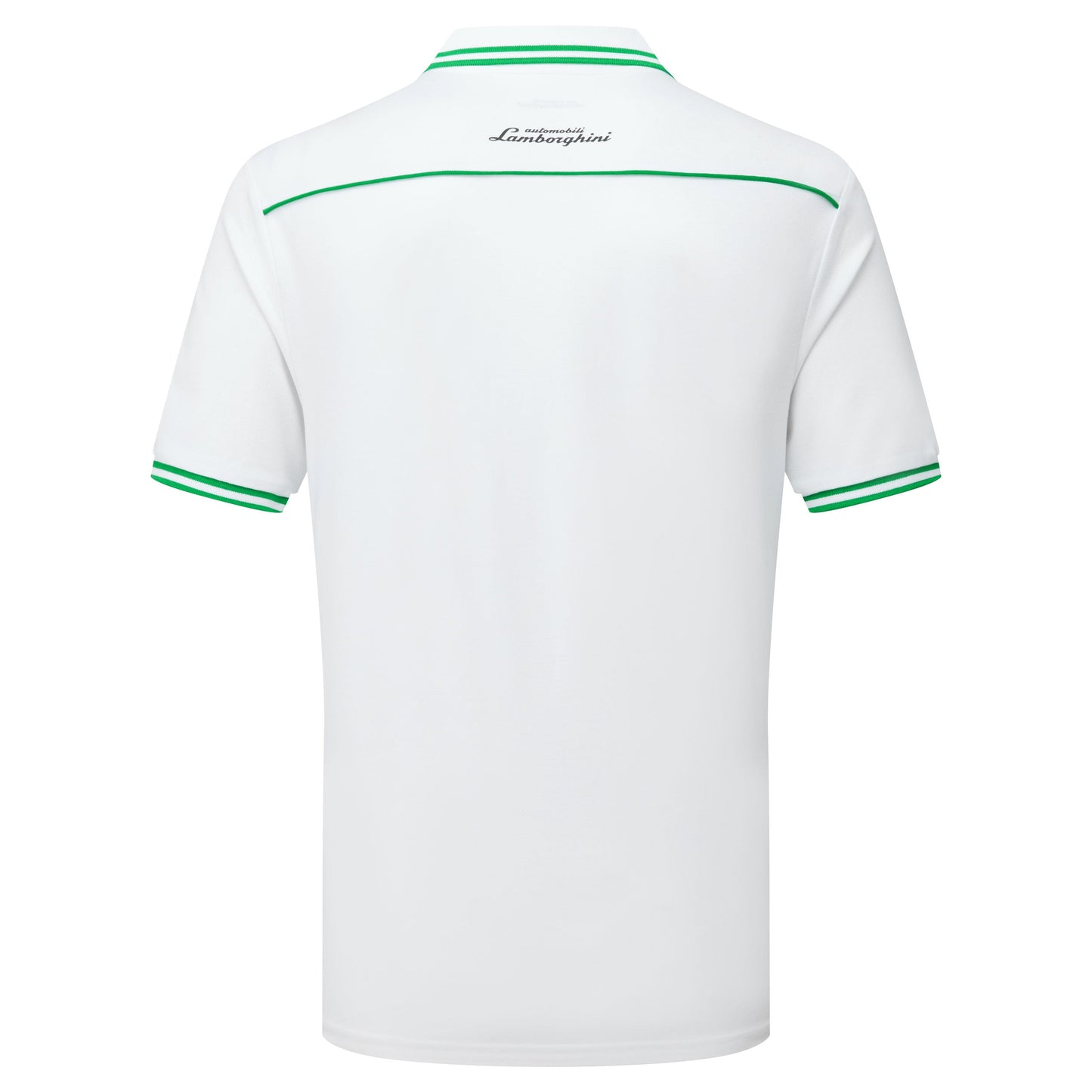 Automobili Lamborghini White Men's Travel Polo Shirt