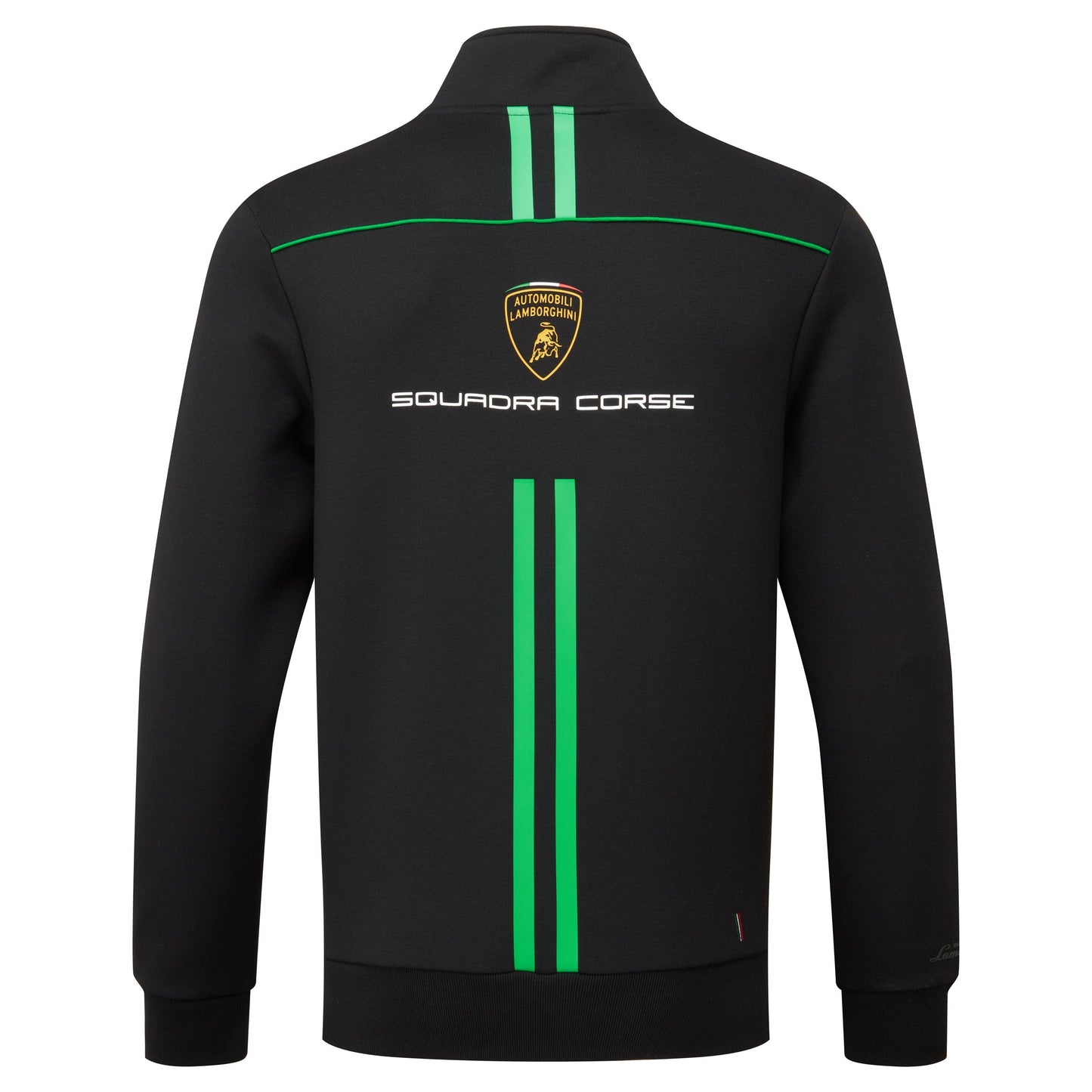 Automobili Lamborghini Squadra Corse Black Zip Sweatshirt
