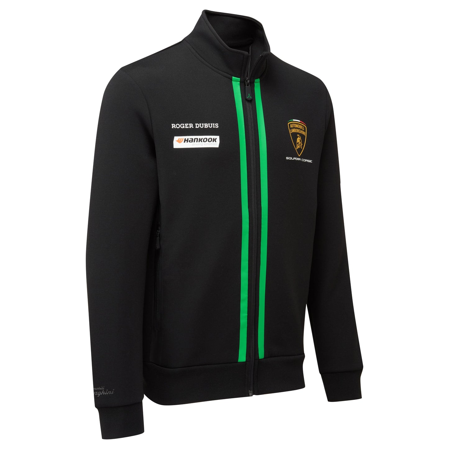 Automobili Lamborghini Squadra Corse Black Zip Sweatshirt