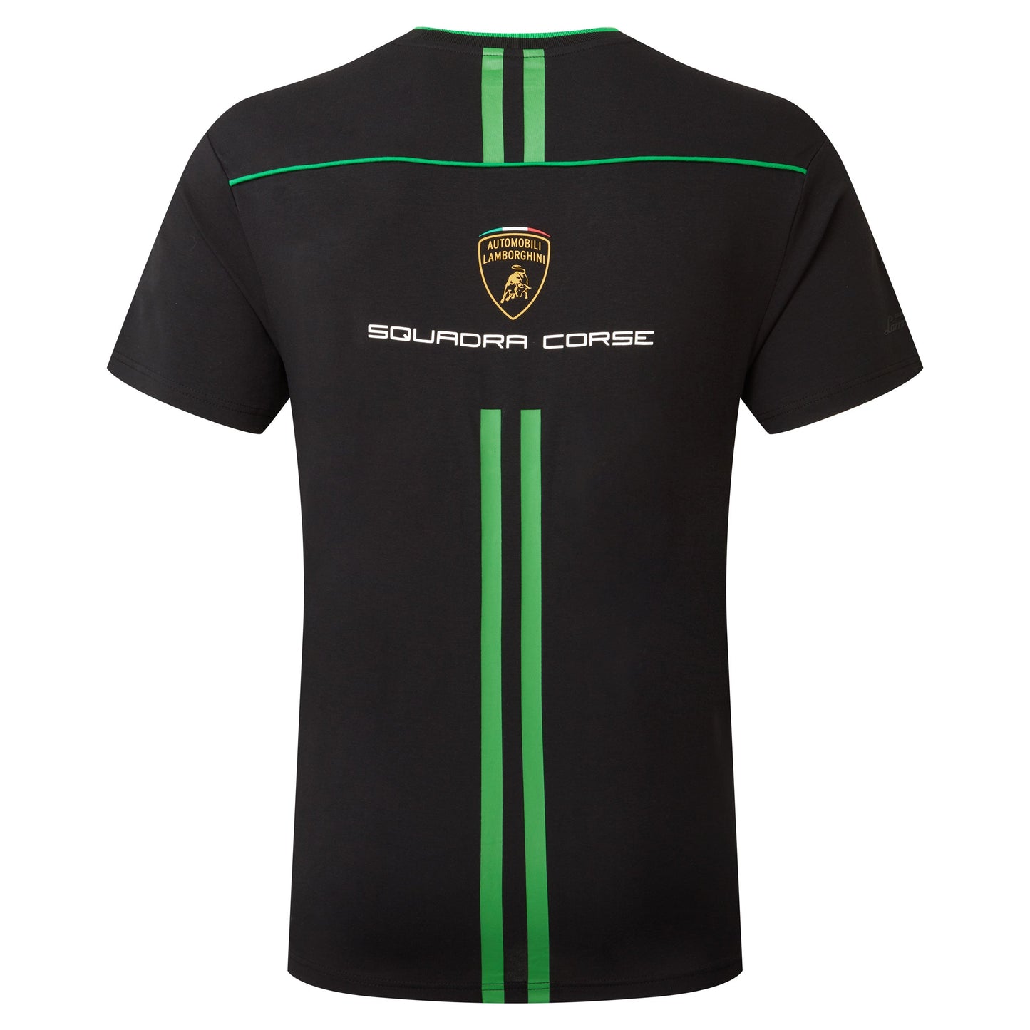Automobili Lamborghini Squadra Corse Black Men's Team T-shirt