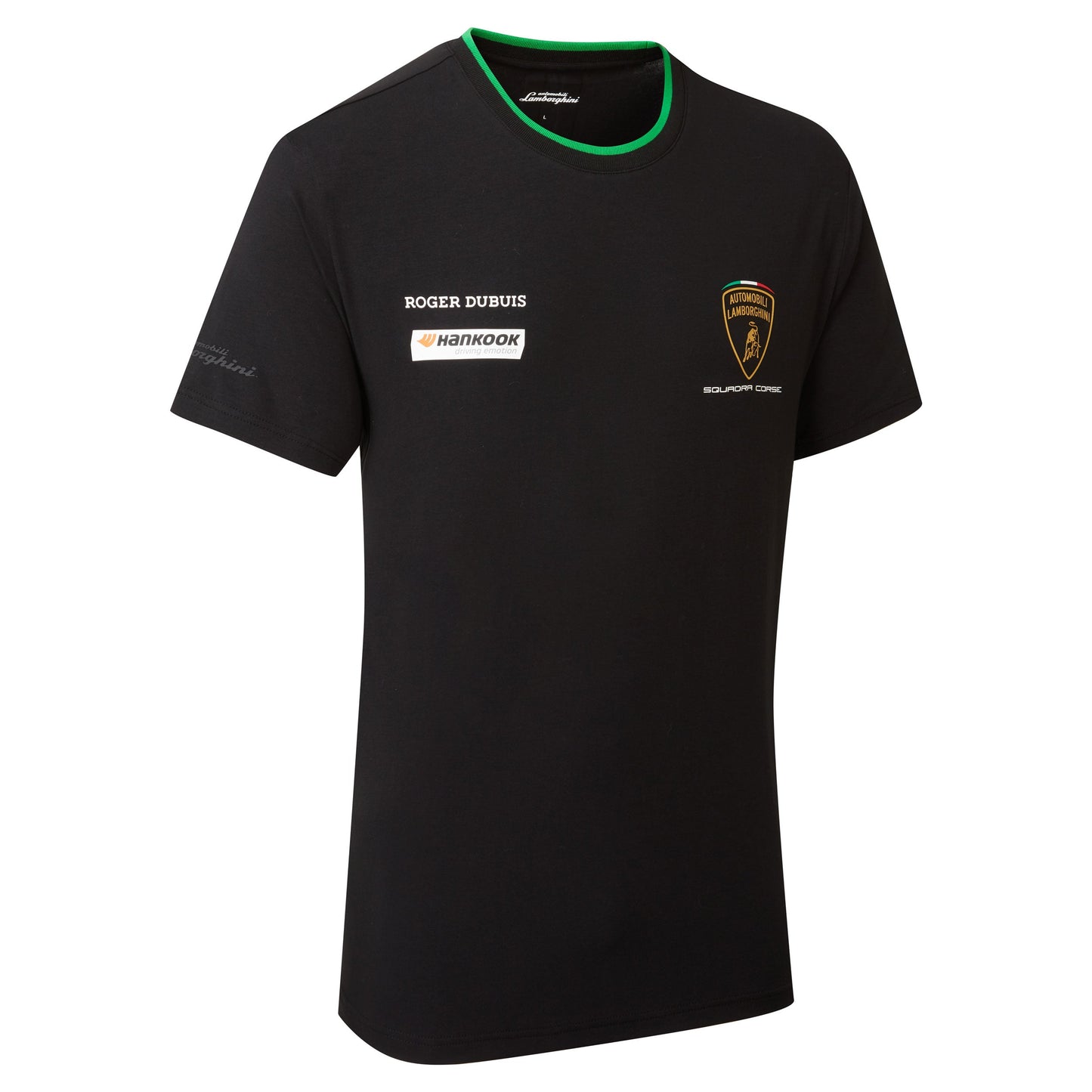 Automobili Lamborghini Squadra Corse Black Men's Team T-shirt