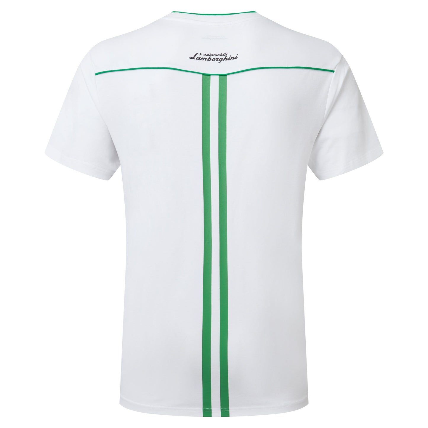 Automobili Lamborghini Squadra Corse Mens Travel White T-Shirt