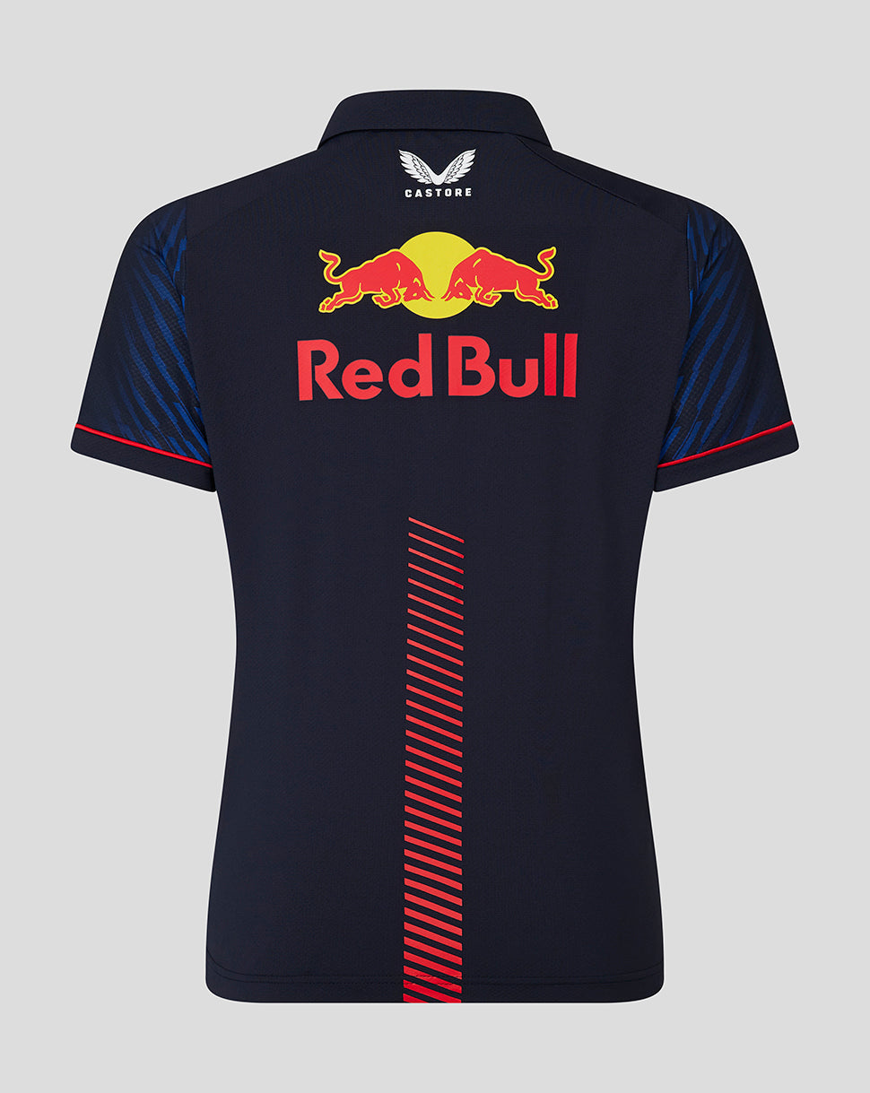Red Bull Racing F1 Pilot Max Verstappen Polo da donna blu notte