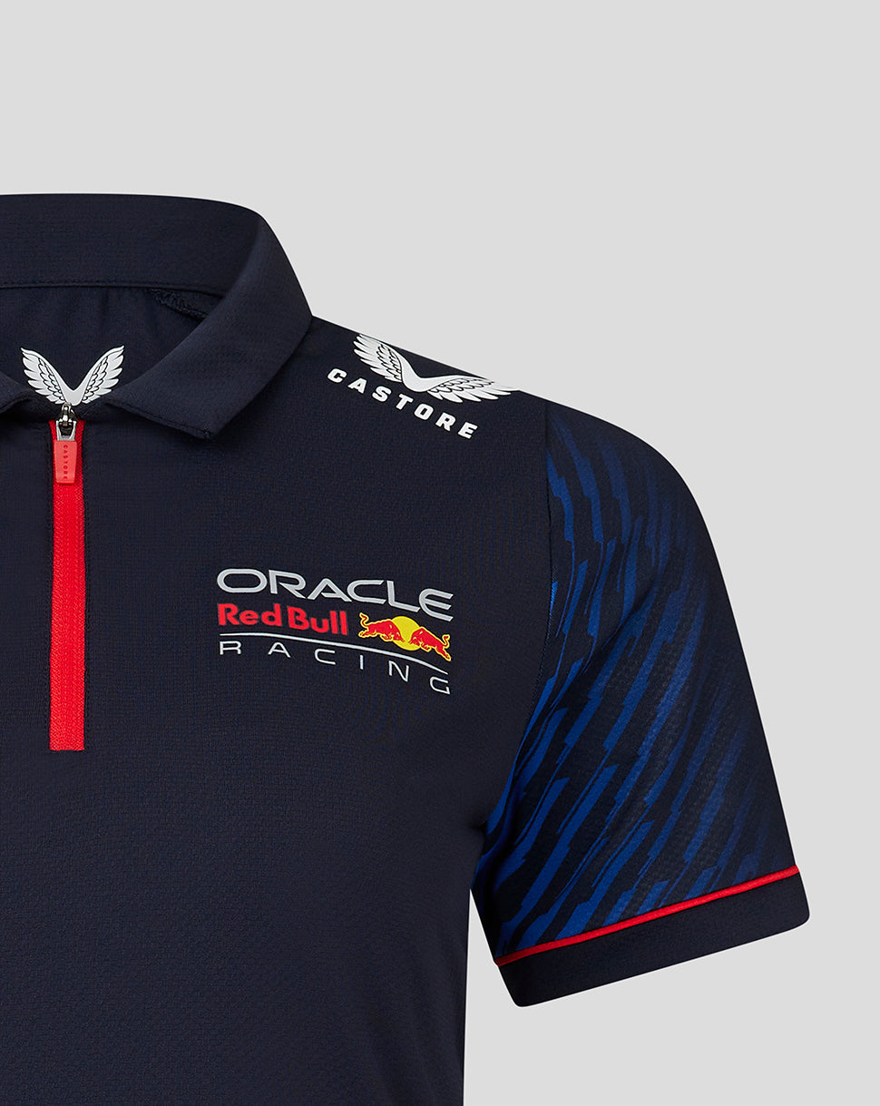 Red Bull Racing F1 Pilot Max Verstappen Polo da donna blu notte
