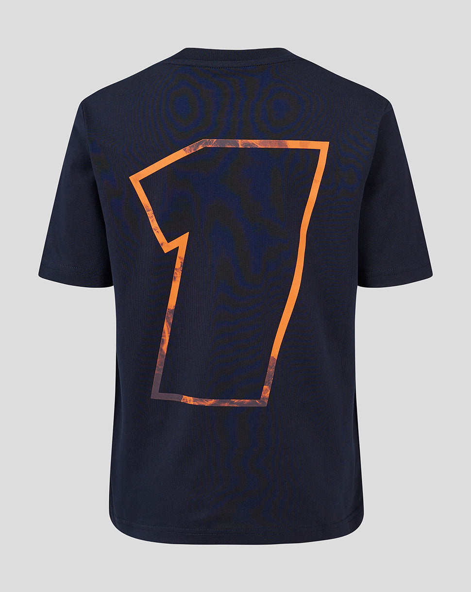 Maglietta Junior Night Sky Blue del pilota di F1 Oracle Red Bull Racing Max Verstappen