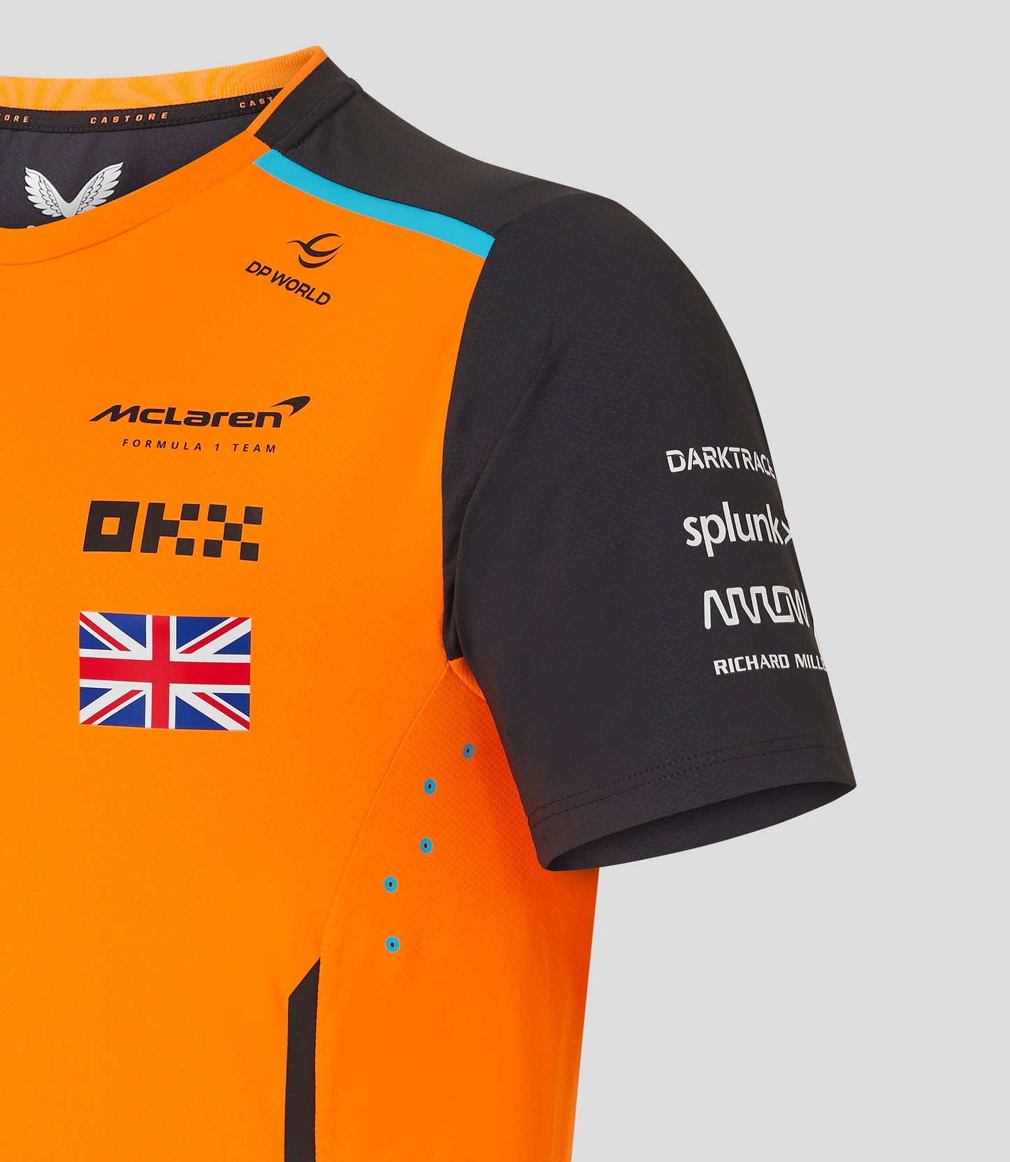 McLaren F1 Team Mens Set Up Driver Lando Norris Autumn Glory T-Shirt