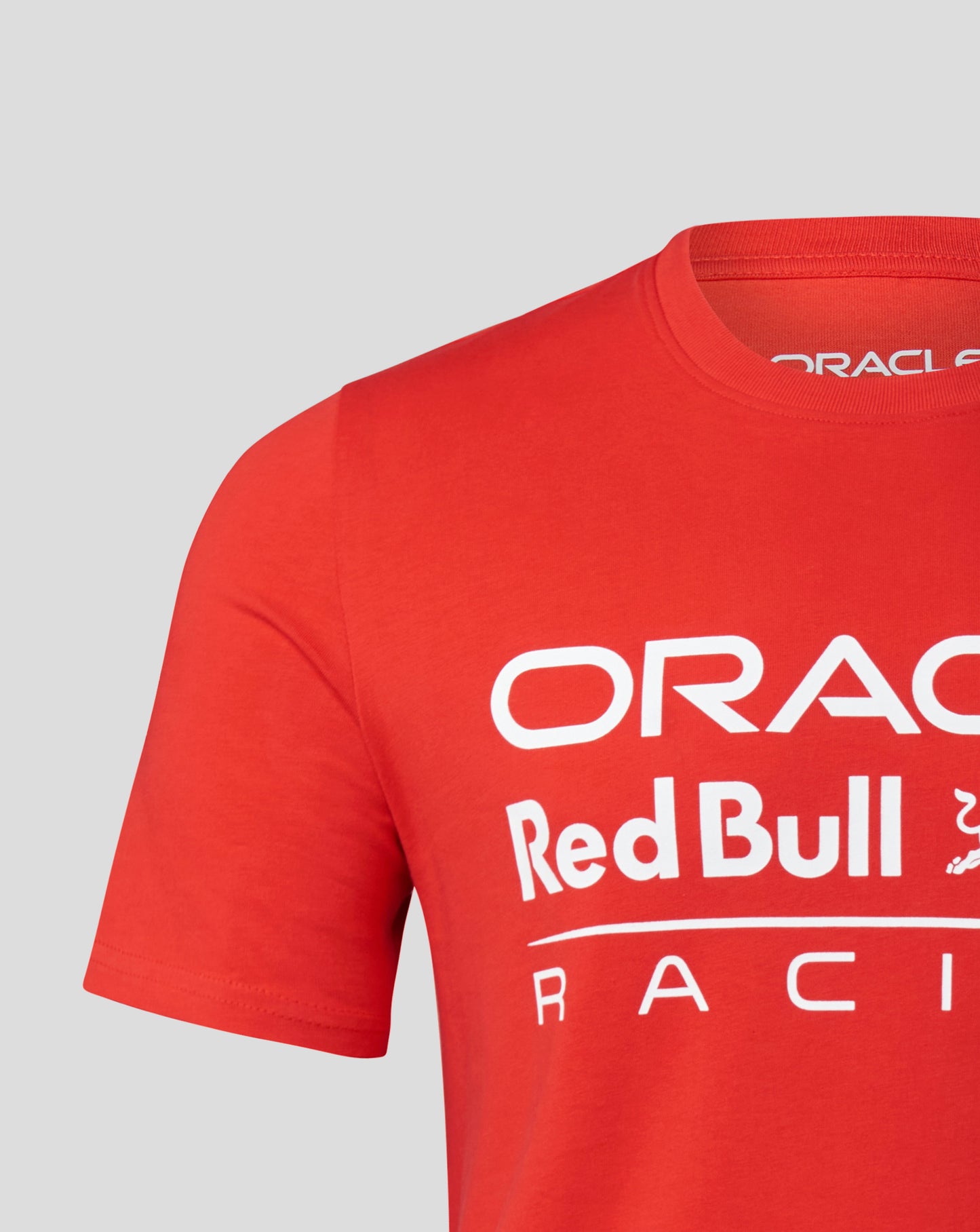 Oracle Red Bull Racing F1 Unisex Large Front Logo Flame Scarlet/White/Night Sky Tee