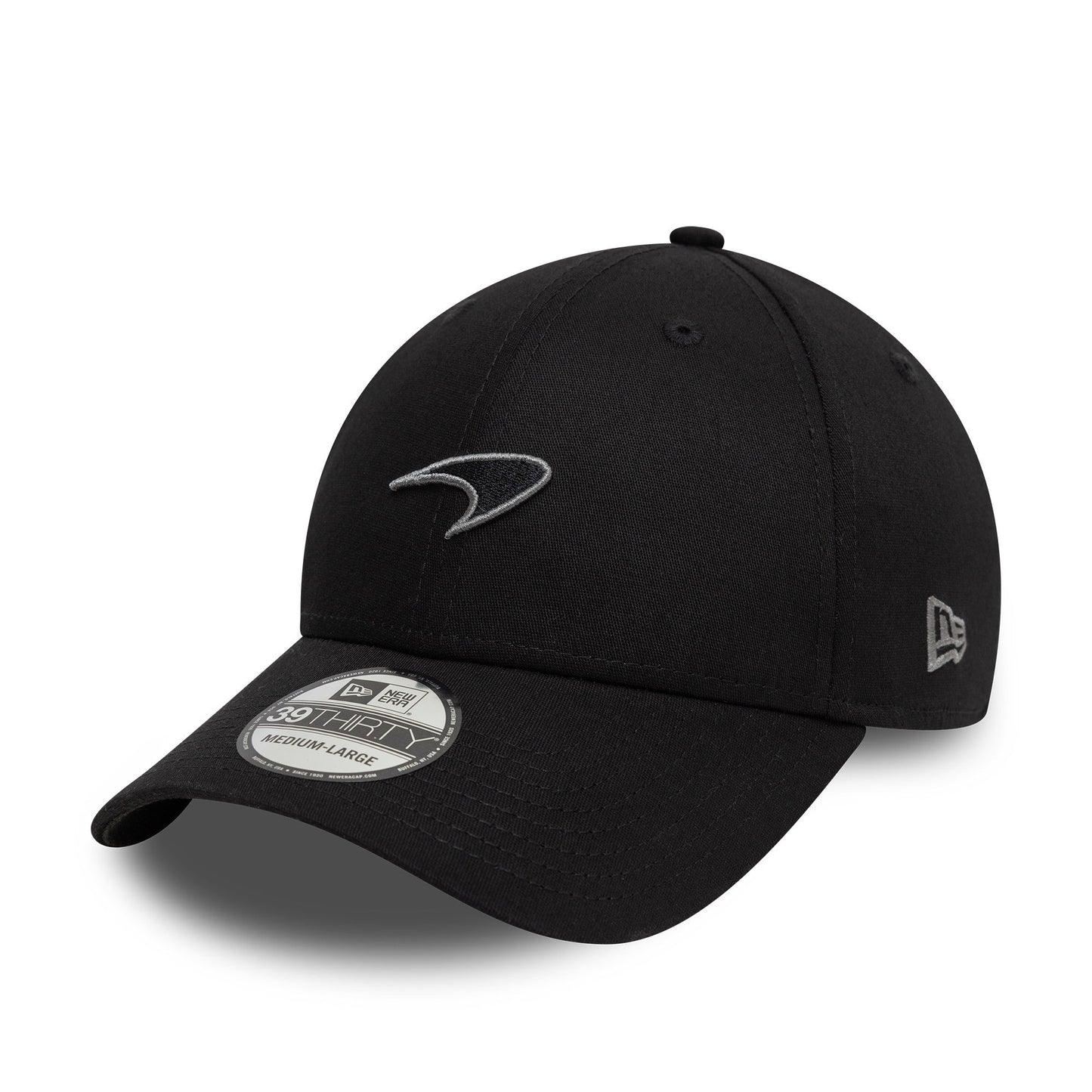 Cappello unisex New Era McLaren F1 Team, modello 39Thirty, nero, 2025