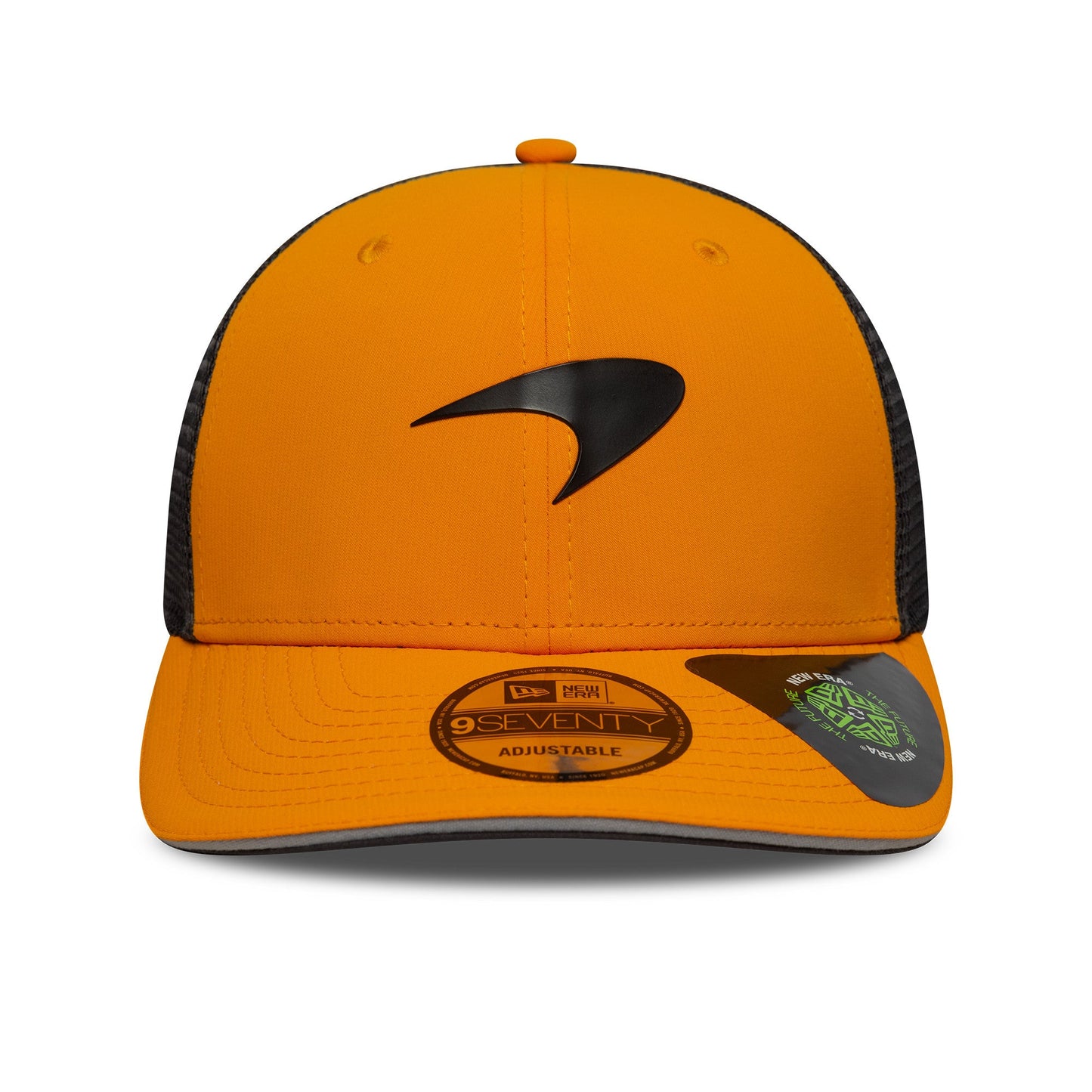 Cappellino unisex McLaren F1 Team New Era 9Seventy Stretch Snap Arancione 2025