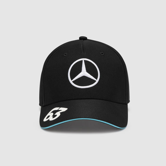 Mercedes AMG Petronas F1 Team Unisex Driver George Russell Black Hat