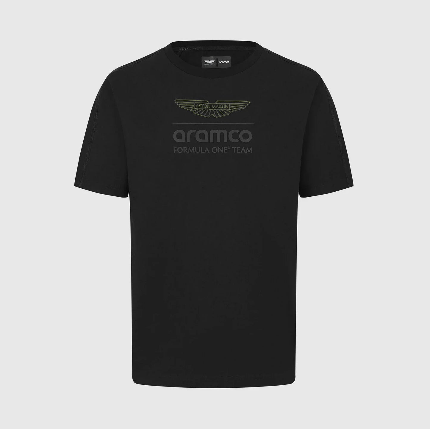 Aston Martin F1 Team Uomo Stealth Logo T-shirt nera