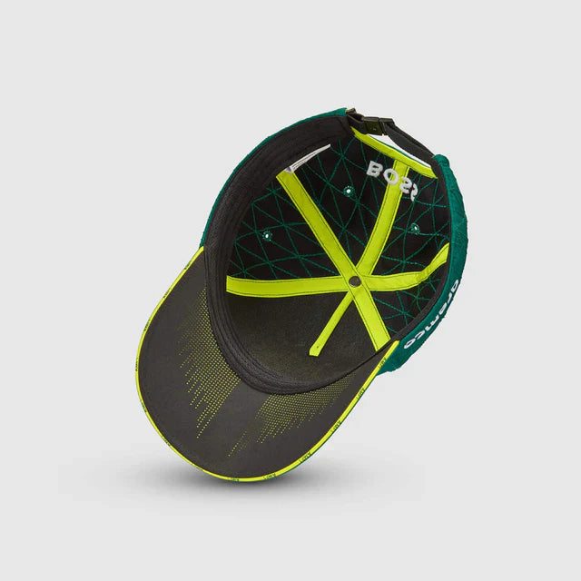 Aston Martin F1 Team Unisex Driver Lance Stroll Cappello Verde 2024