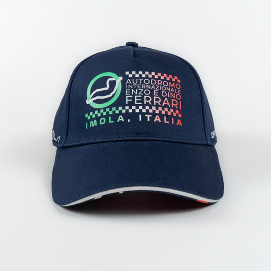 Cappello Imola Circuit unisex Autodromo Enzo e Dino Ferrari Navy