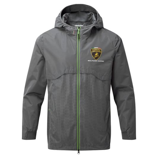 Giacca leggera grigia Automobili Lamborghini Squadra Corse 