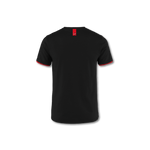T-Shirt Nera con inserto pattern Autodromo