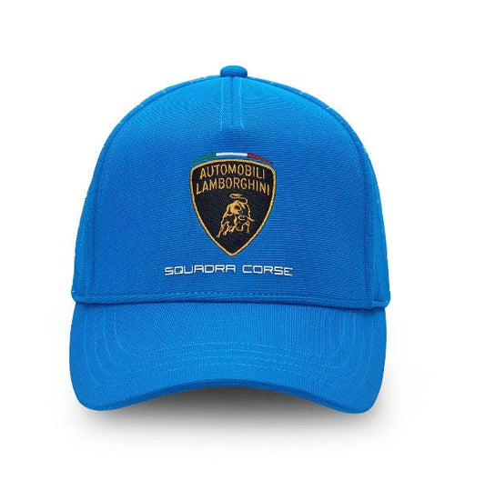 Cappello Automobili Lamborgini Squadra Corse Team Blu da viaggio unisex 