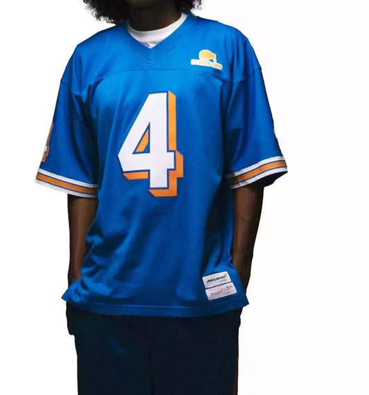 McLaren Racing F1 X Mitchell And Ness F1 USA Austin GP Lando Norris Football Blue Jersey